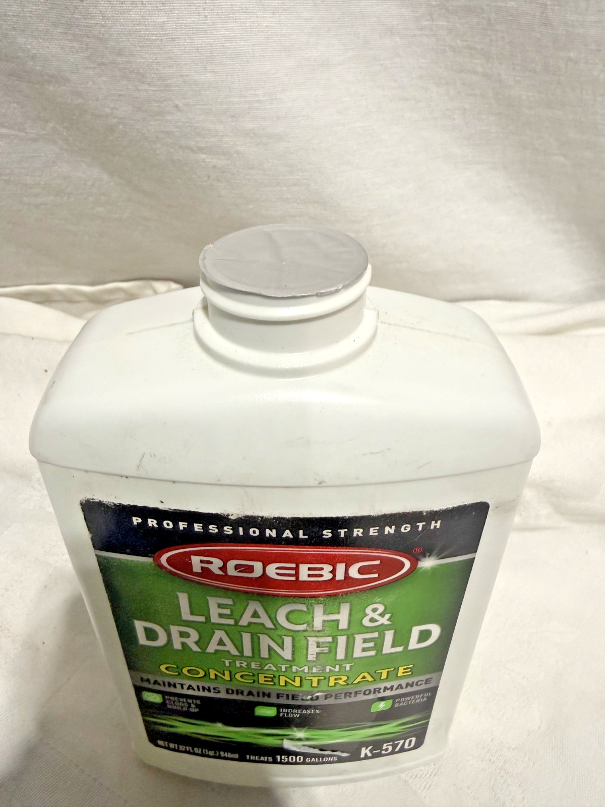 Roebic K-570-Q Biodegradable Leach and Drain Field Treatment Concentrate