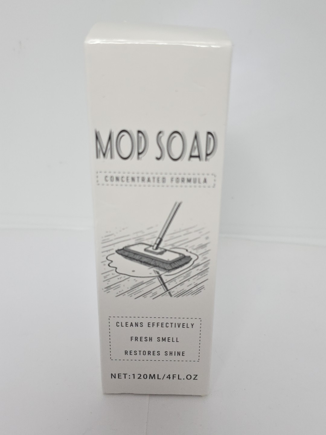 Mop Soap Concentrate Formula Fresh Smell Restore Shine 4oz