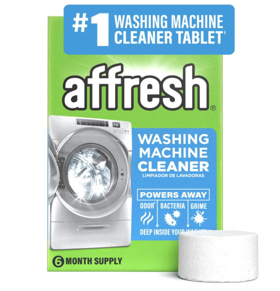 Affresh Washing Machine Cleaner 6 Time Release Tablets, 6 Month Supply