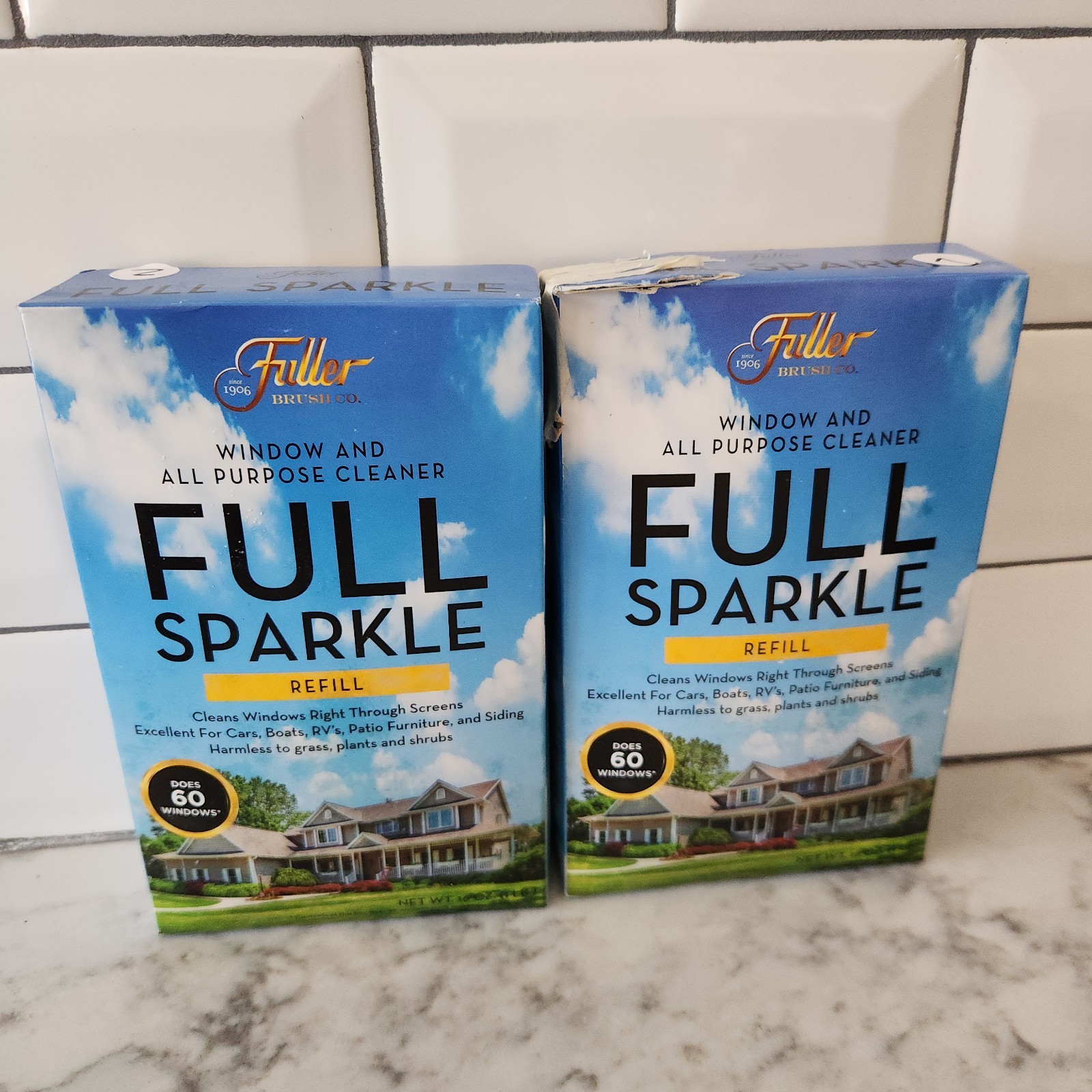 Fuller Brush Full Sparkle Window & All-Purpose Cleaner Refill, 1.75 pounds