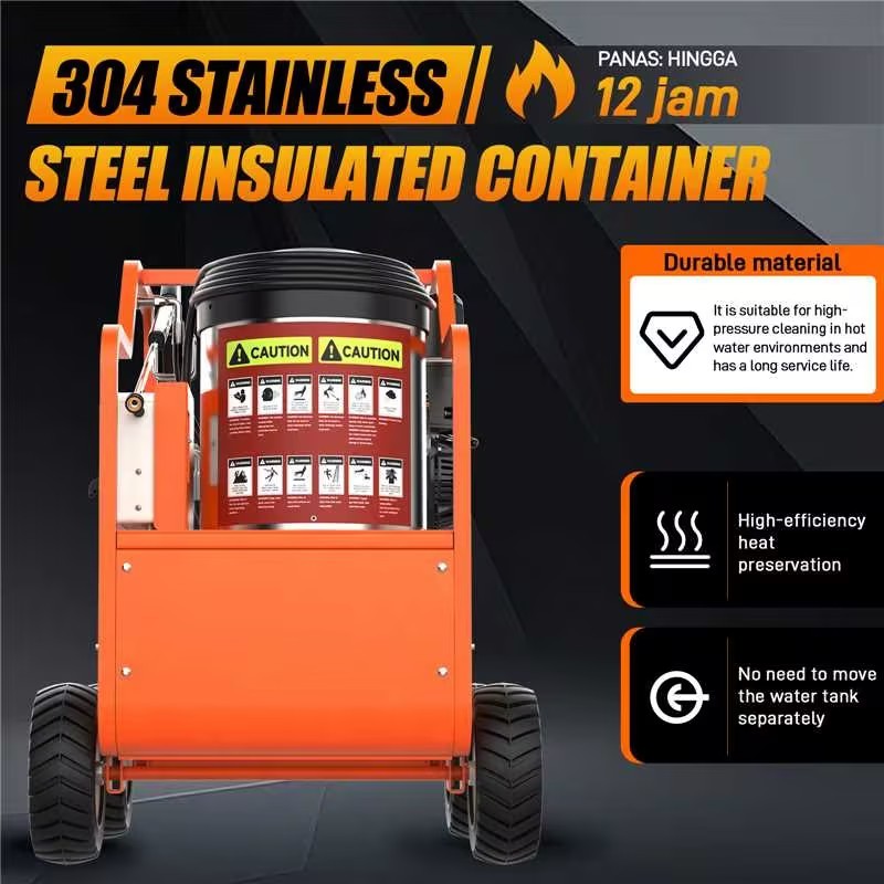 FREE SHIP Hot Water High-Pressure Washer 13.5HP Gasoline，Water Pump 4000PSI 4GPM