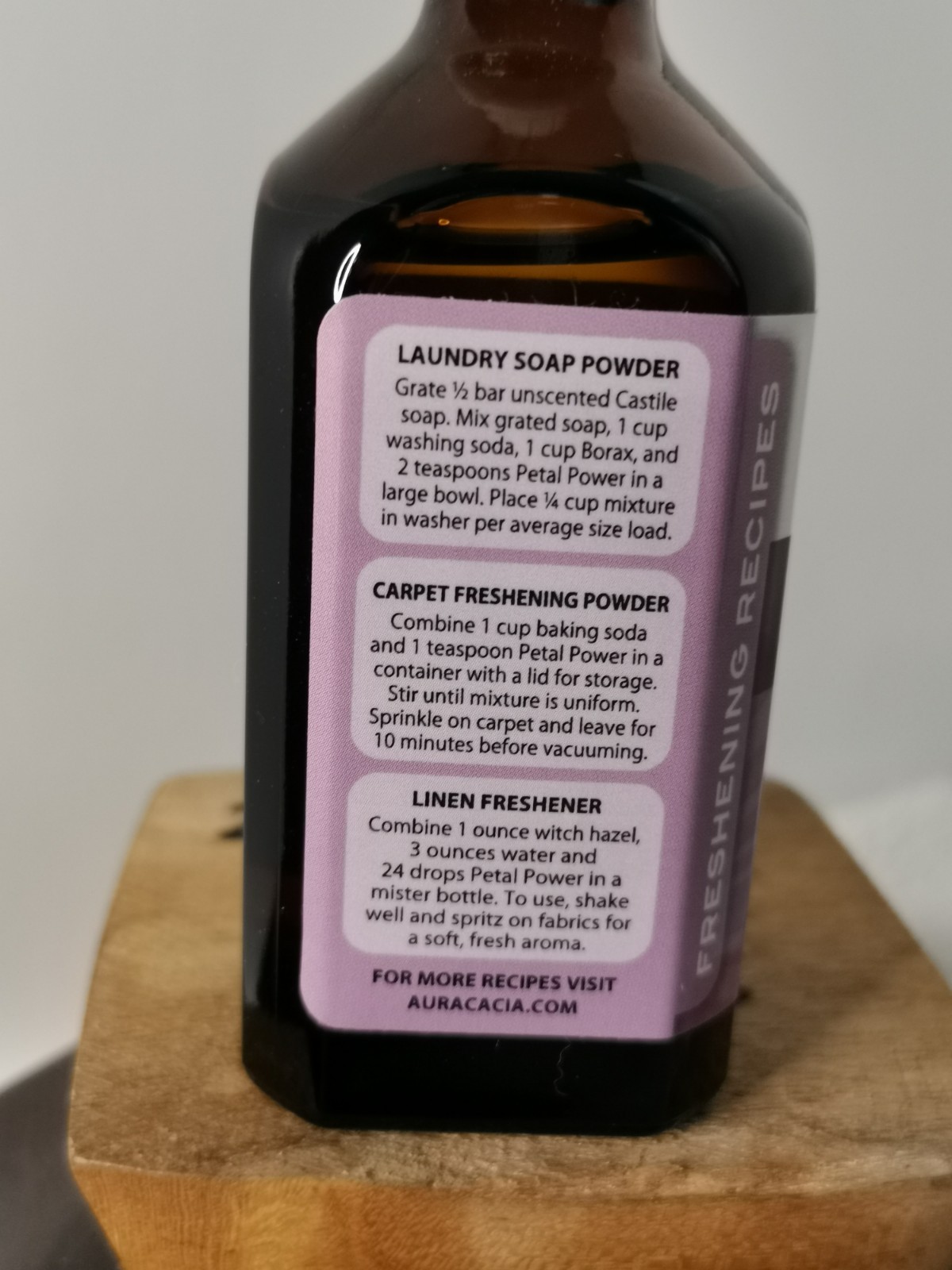 Home Care Essential Oil Blend Aura Cacia Petal Power 2oz Oil Fabric Renewing