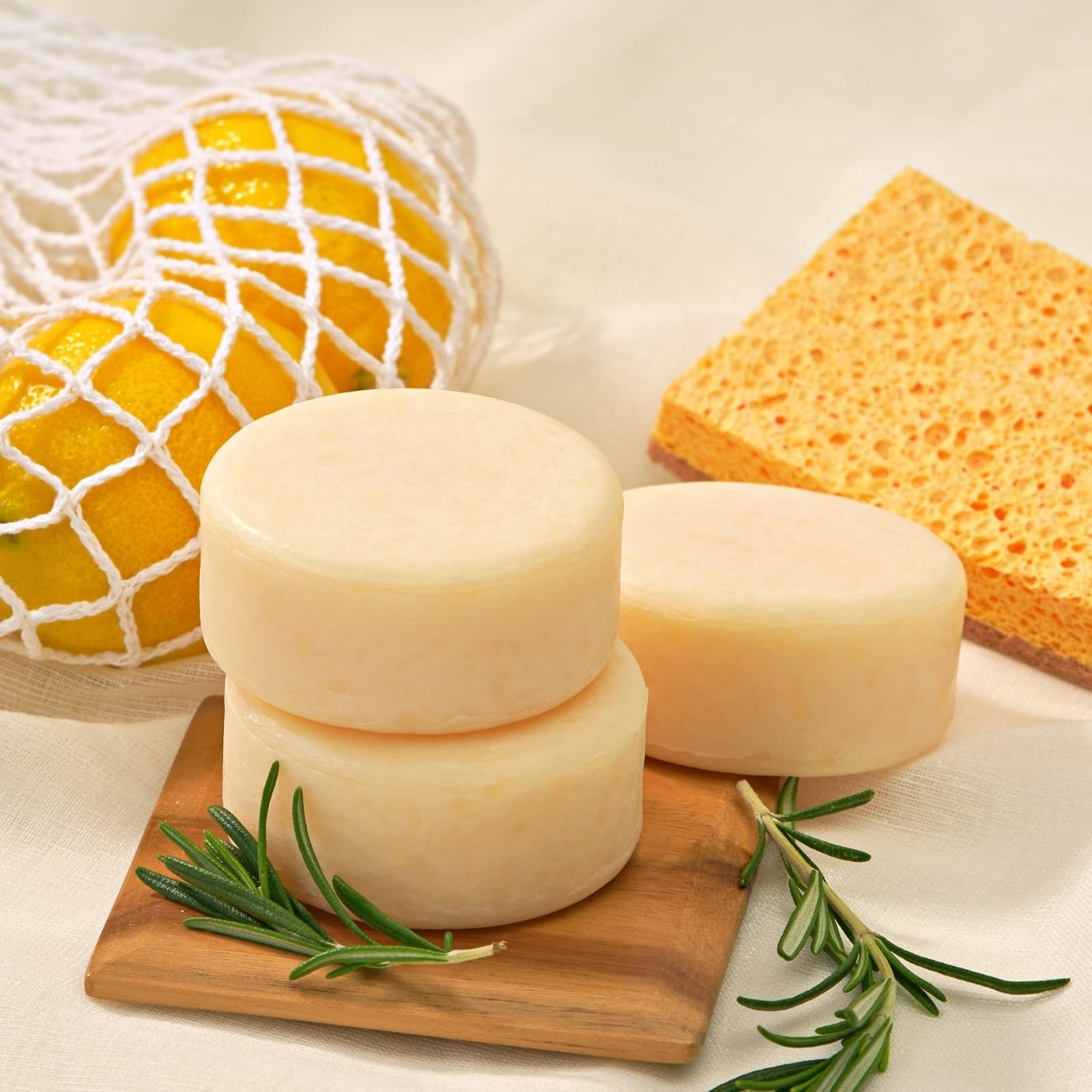 Zero Waste Natural Dish Soap Bar (Pack of 3 Bars) – Solid Vegan Dishwashing B…