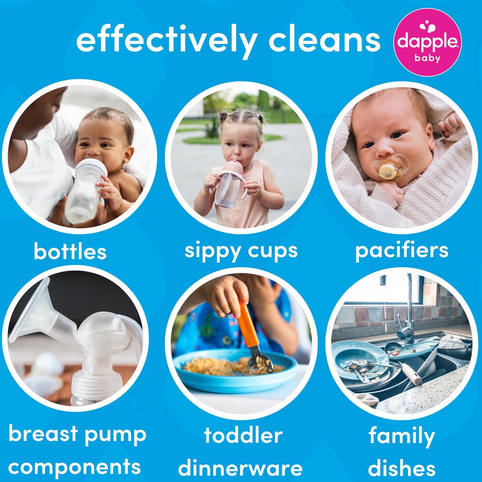 Jabon Liquido Para Platos Para Bebes, Biberones Y Platos Hipoalergenico A Base