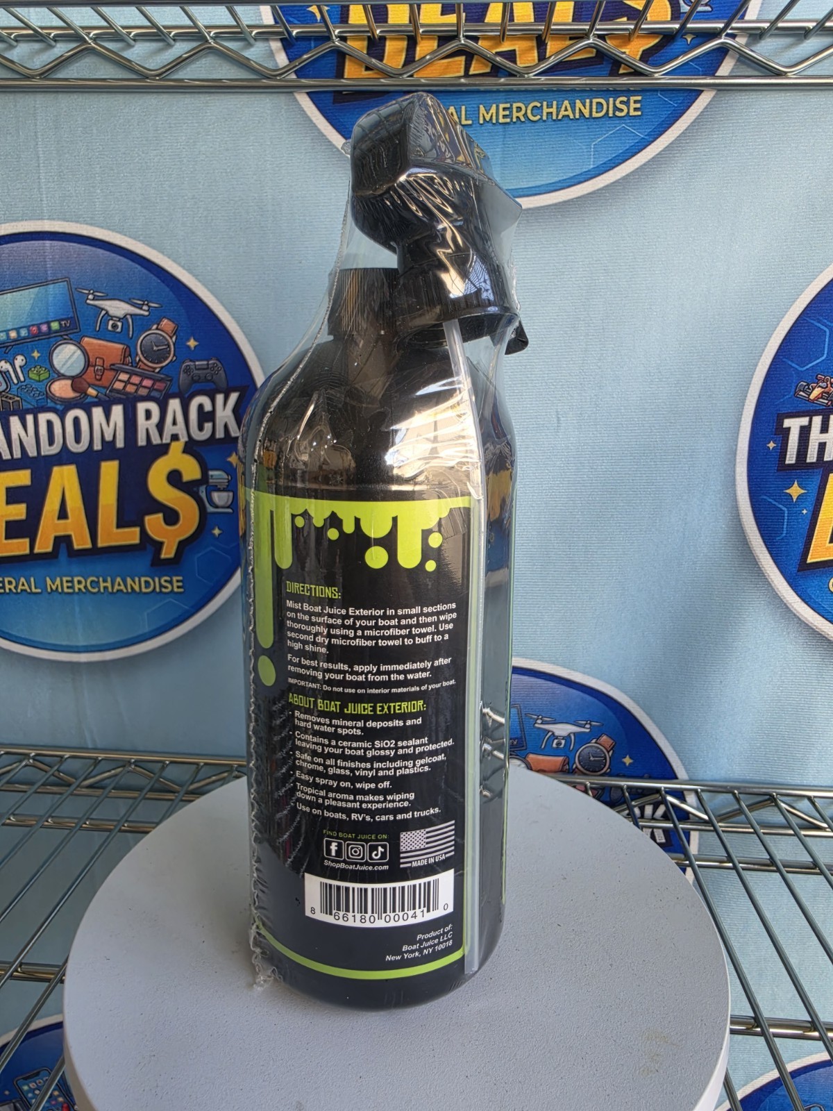 Exterior Boat Cleaner Water Spot Remover For Boats And Ceramic Sealant Boat Clea