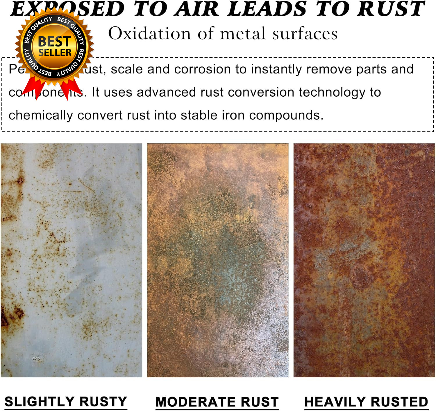 2PCS Nexa Rust Remover Spray Rust Remover for Metal Nexa 2.0 anti Rusts Iron Out