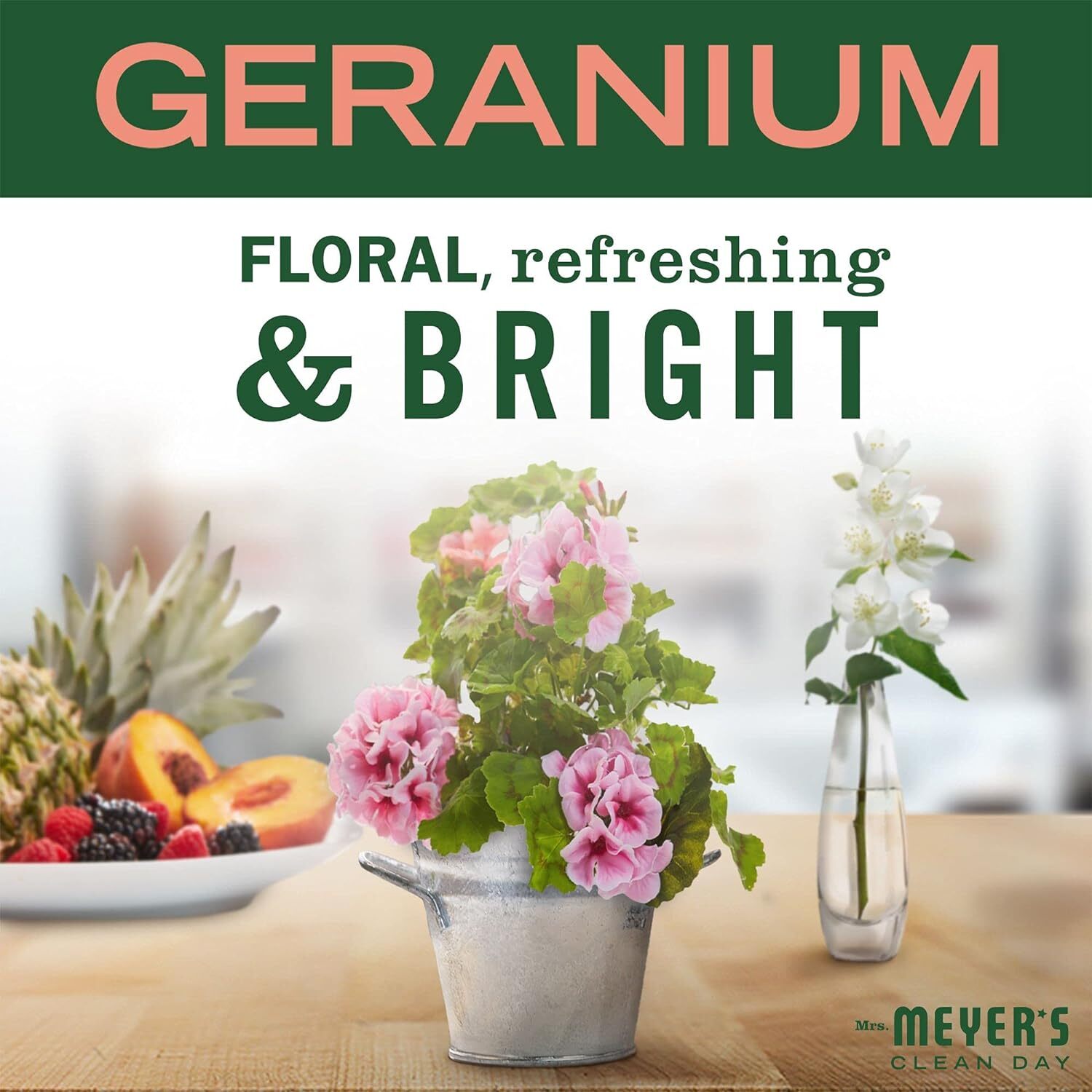 Liquid Dish Soap, Biodegradable Formula, Geranium, 16 Fl. Oz