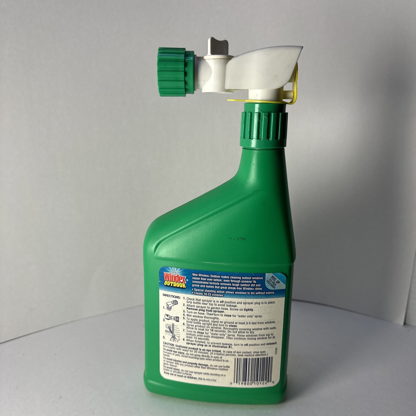 Windex Outdoor Window, Glass Cleaner Concentrate 32 Oz Discontinued NEW NOS O-1