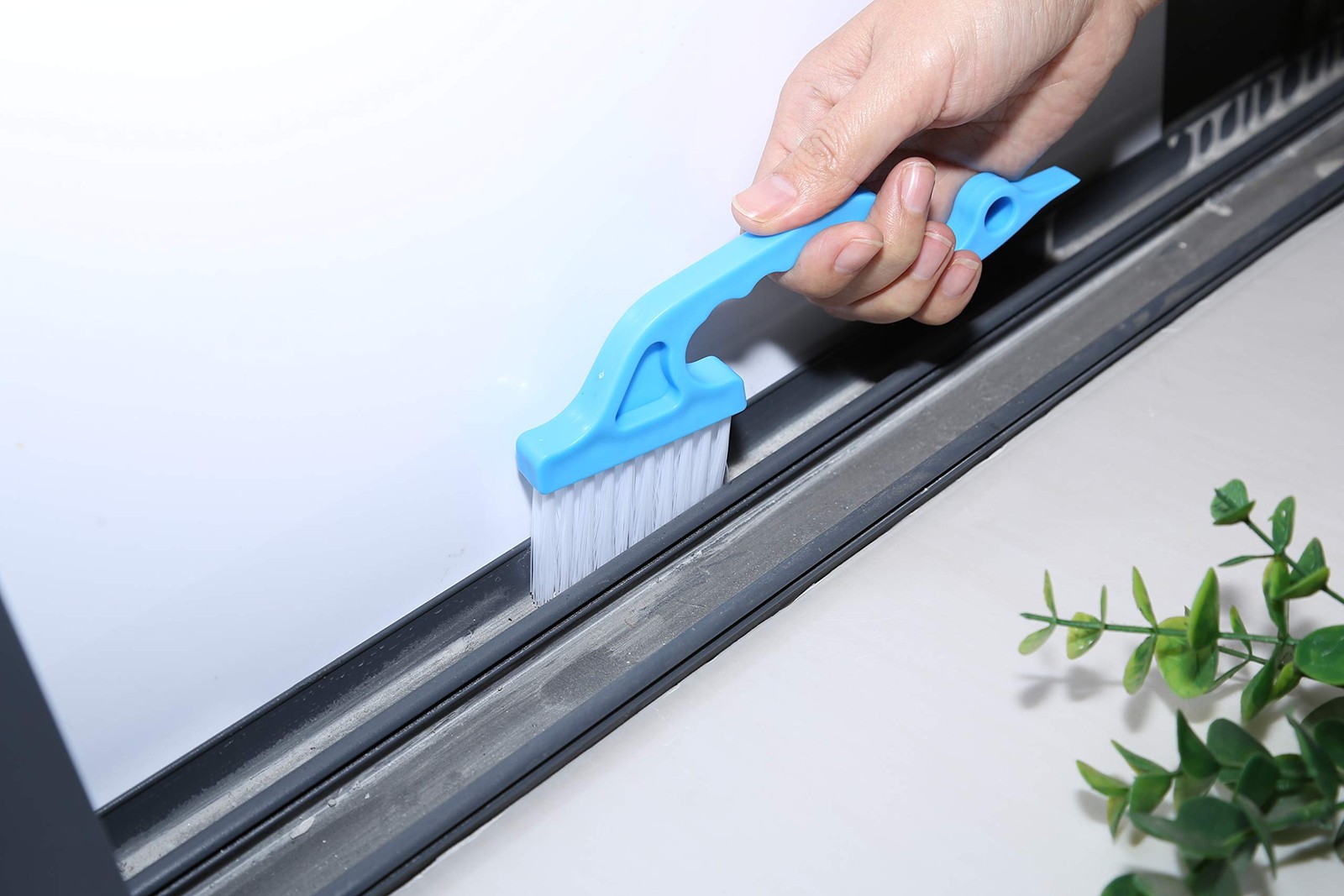 The 2 In 1 Window And Sliding Door Track Cleaning Brushes
