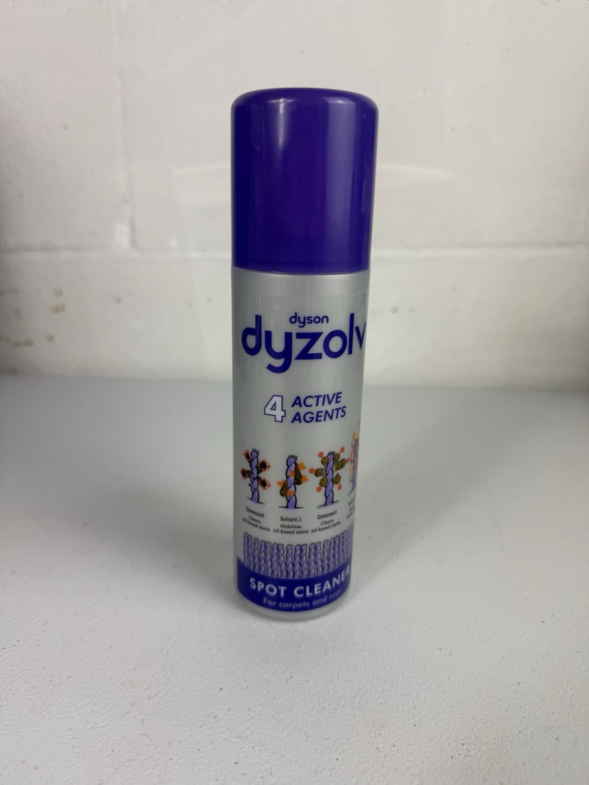 Dyson Dyzolv Spot Cleaner 8.5 oz Bottle For Carpets And Rugs