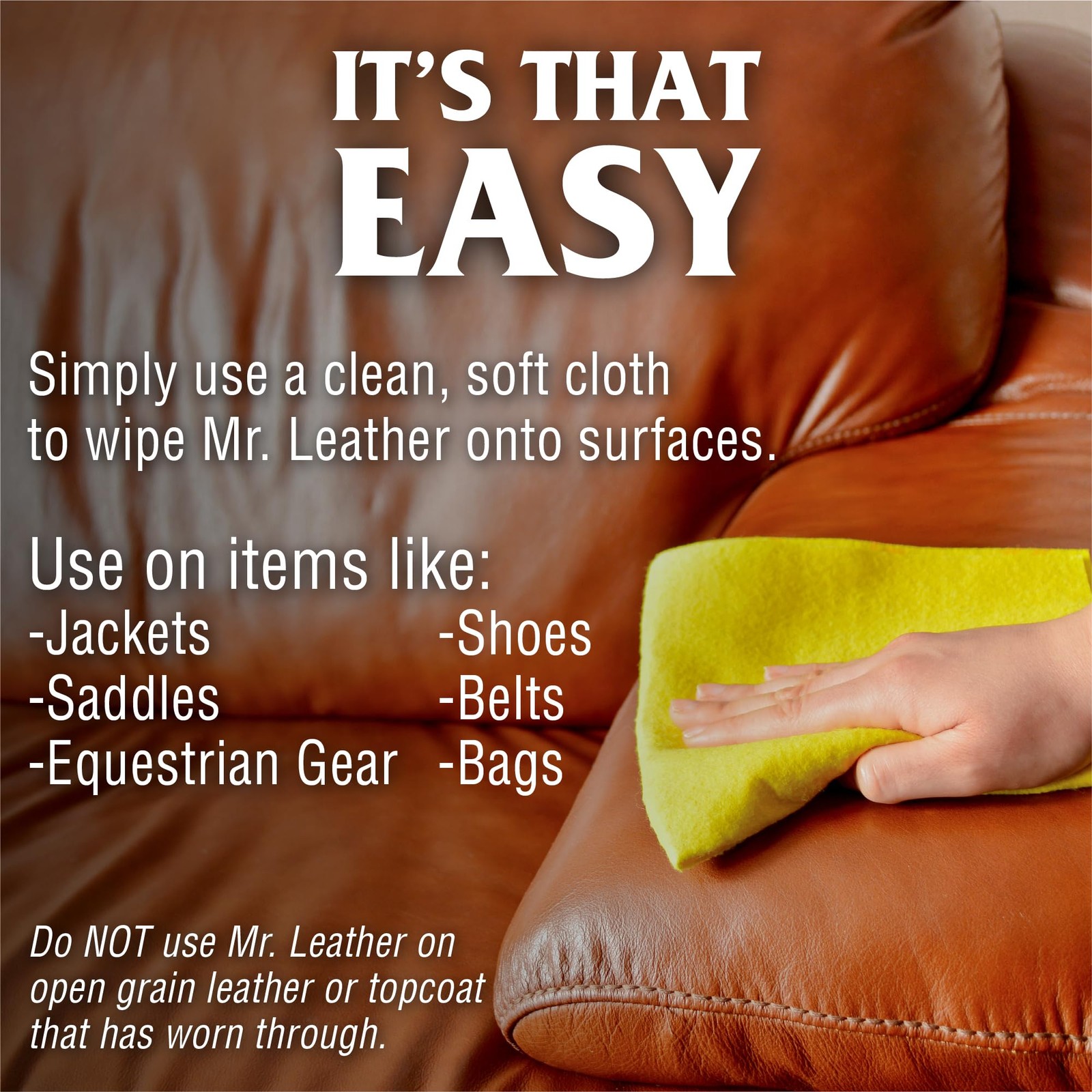 Cleaner and Conditioner – Safe for All Leather & Vinyl – Hydrate and Shine wi…