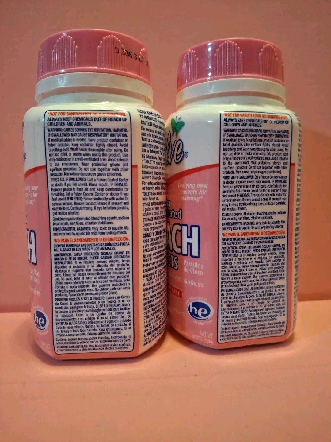 EVOLVE Linen Breeze, Meadow Breeze Scents Concentrated Whiteners. Lot of 2.