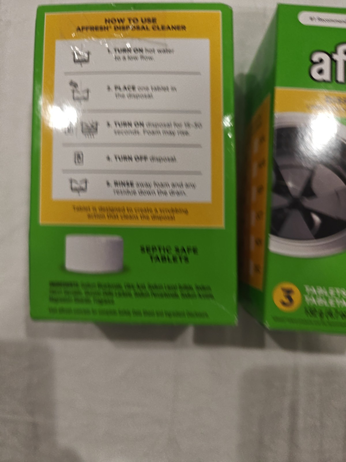2 Pack affresh W10509526 Garbage Disposal Cleaner – 3 Tablets