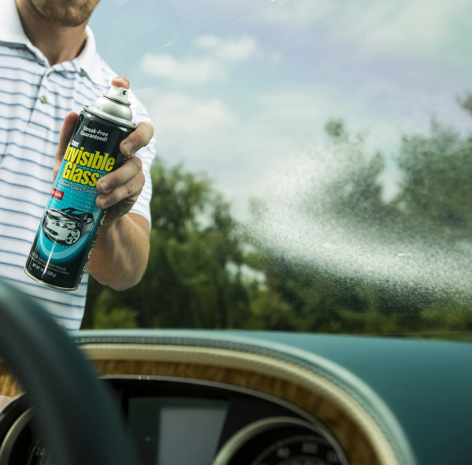 Stoner Invisible Glass Automotive Glass Cleaner, 19 Oz