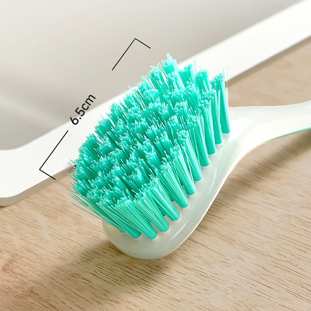2Pcs Kitchen Pot Brush Set for Heavy Duty Dish and Sink Cleaning 9.84 Inch