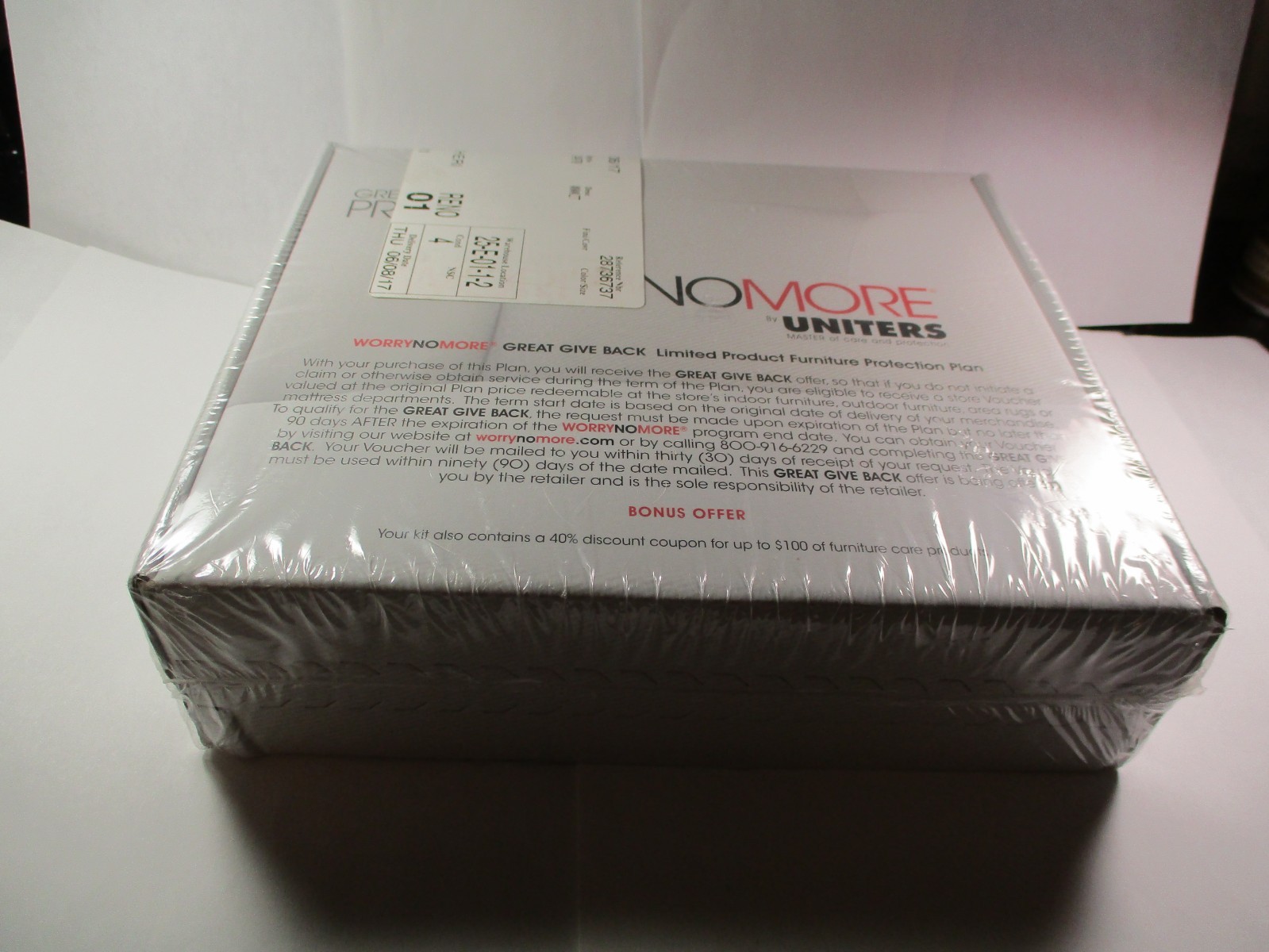 “Worry No More” Uniters Furniture Cleaning Kit Fabric Leather Wood Polish