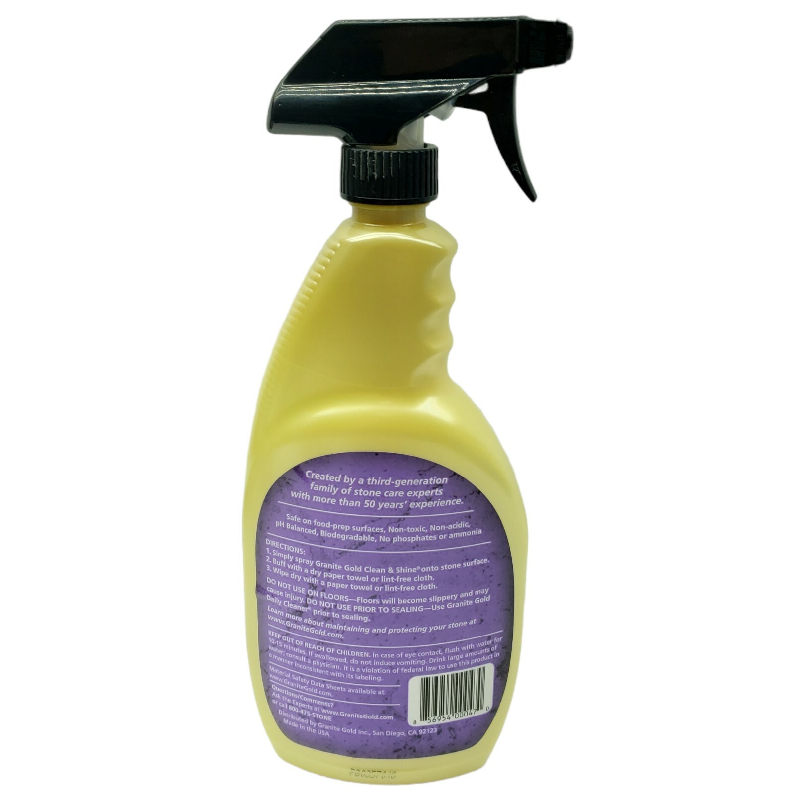 Granite Gold 24 Oz. Clean & Shine Stone Polish Granite Marble Quartz Countertop