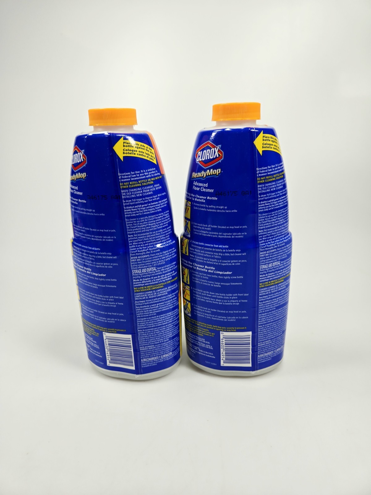 Clorox Ready Mop Advanced Floor Cleaner Refill Bottles Orange Scent 24 Oz