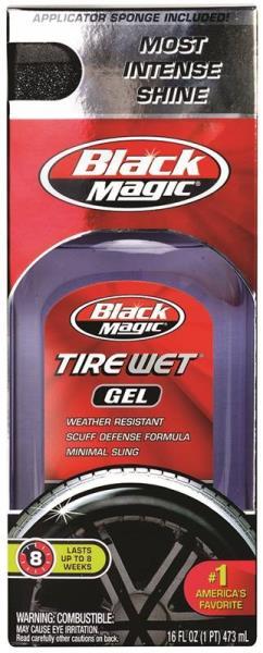 NEW Black Magic 5072647 Tire Wet Gel, 16 oz. TIRE SHINE 3422698