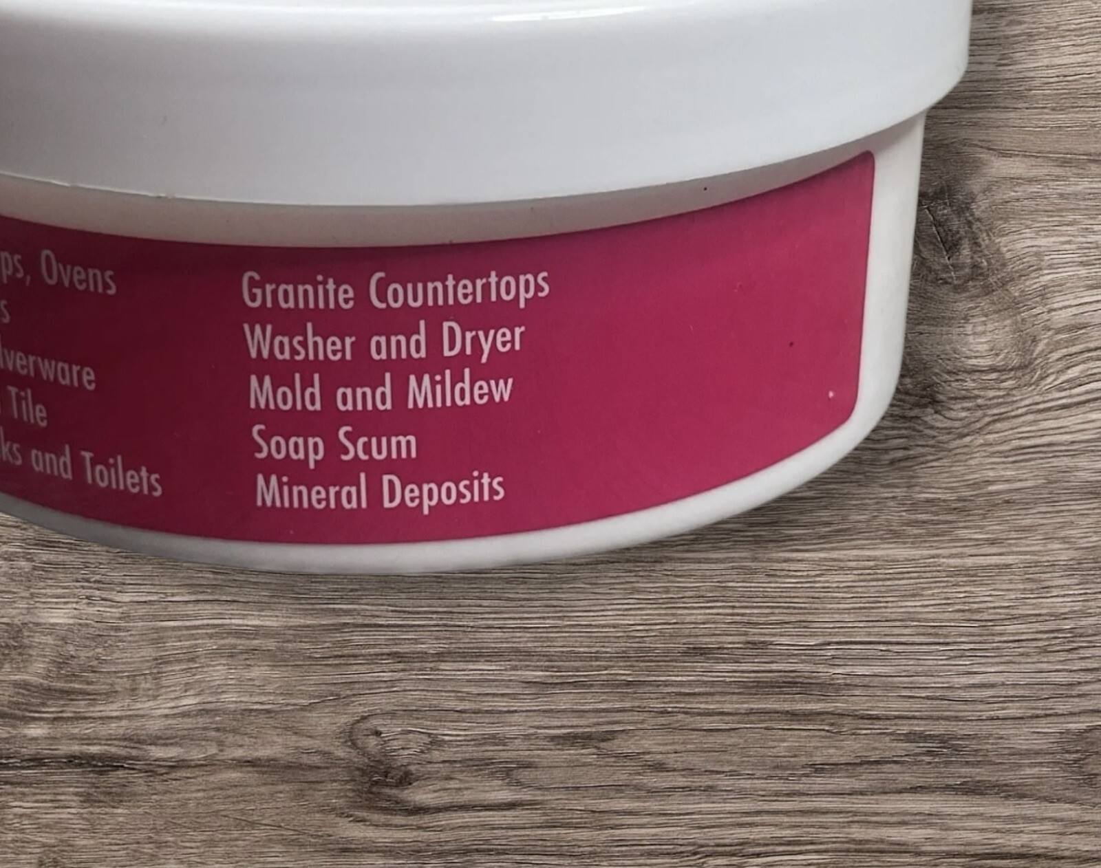 Milti-Purpose Cleaning Paste/Multi Surface: 7oz-kitchen/Bathroom/Laundry Room