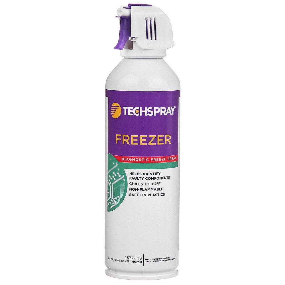 TECHSPRAY Diagnostic Freezer,Trig Spray Can,10 oz 22HU69
