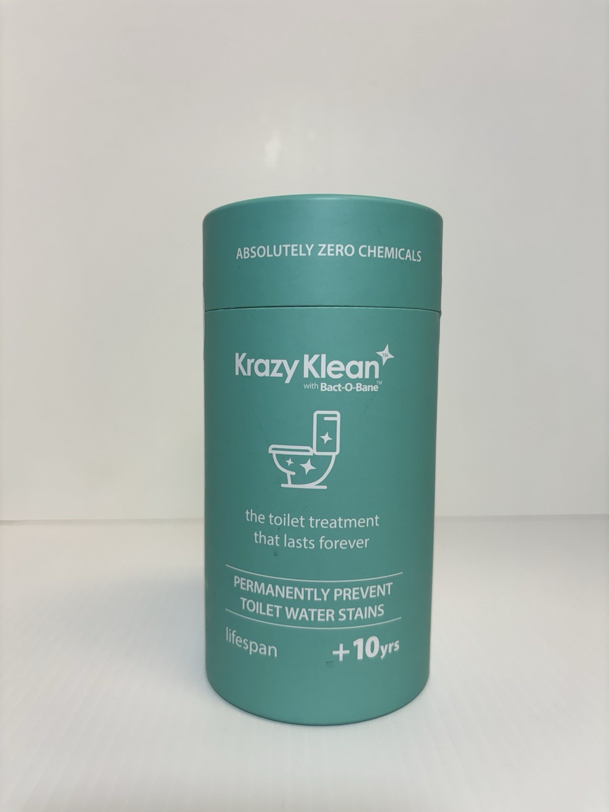 Krazy Klean w/ Bact O Bane Toilet Tank Cleaner 10 Year Stain Treatment – Sealed