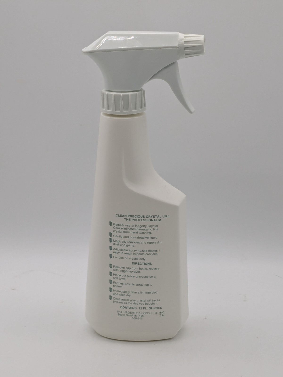 Hagerty 12oz Crystal Care Cleaner Fine Crystal Spray & Selvyt Crystal Care Cloth