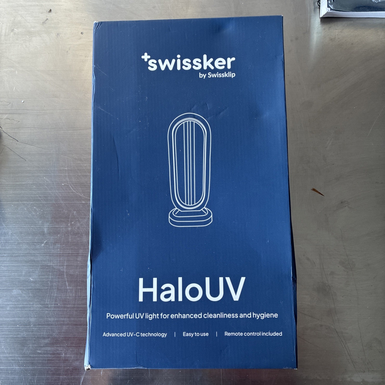 HaloUV Swissker by Swissklip, HaloClean UV Original, Home Disinfection Device!