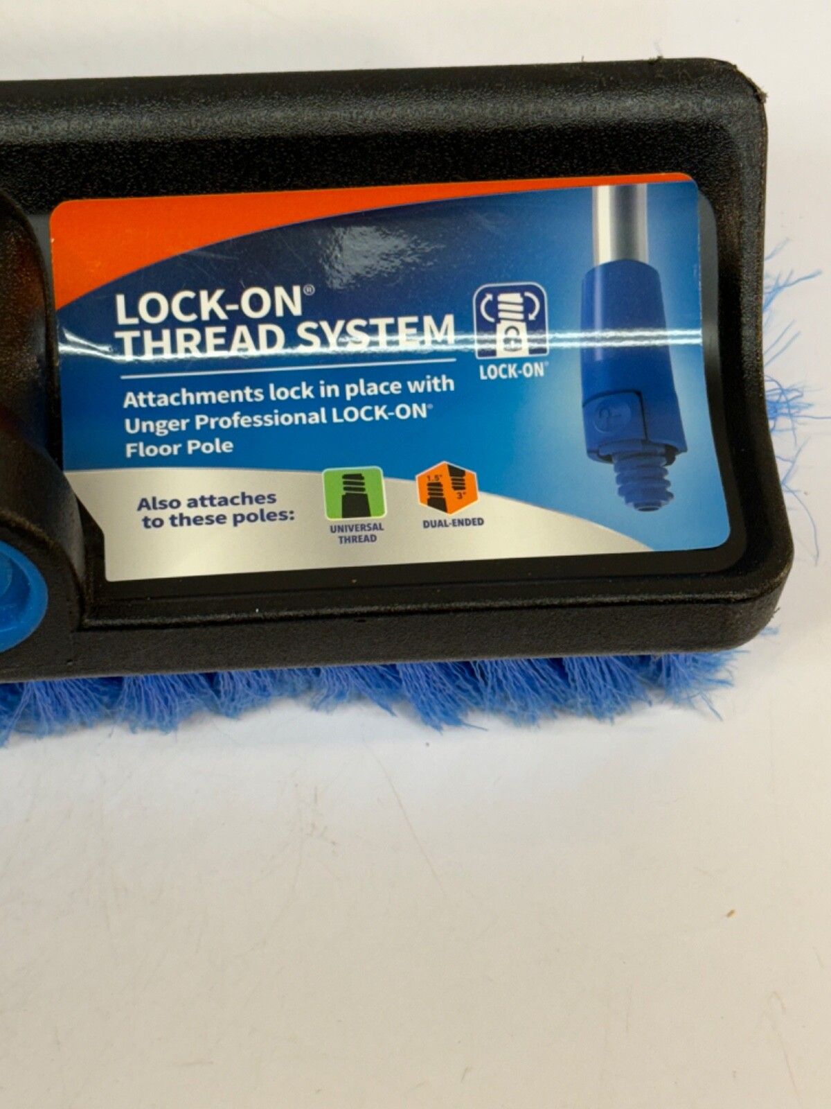 10″ Hydropower Soft Brush with Squeegee and Water-Fed Multi-Angle Wash Brush.