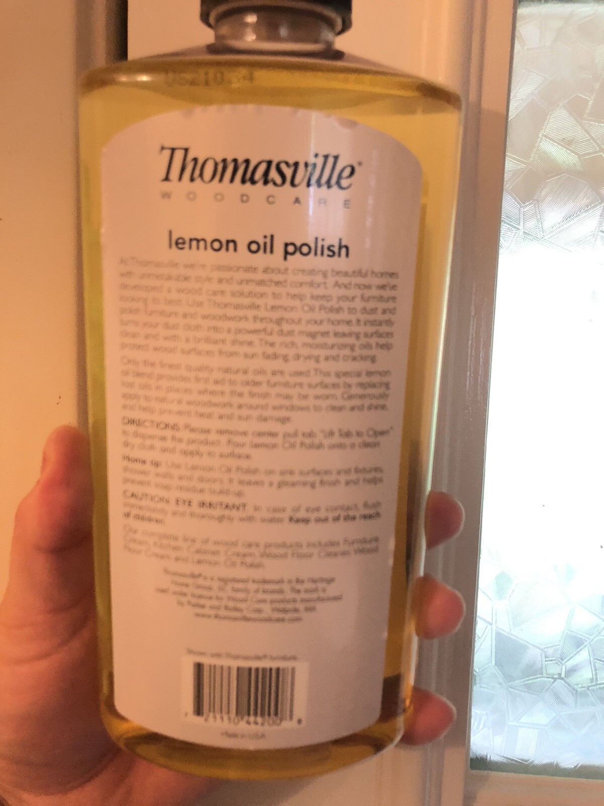 Thomasville Woodcare Lemon Furniture Oil Polish – 16 fl oz