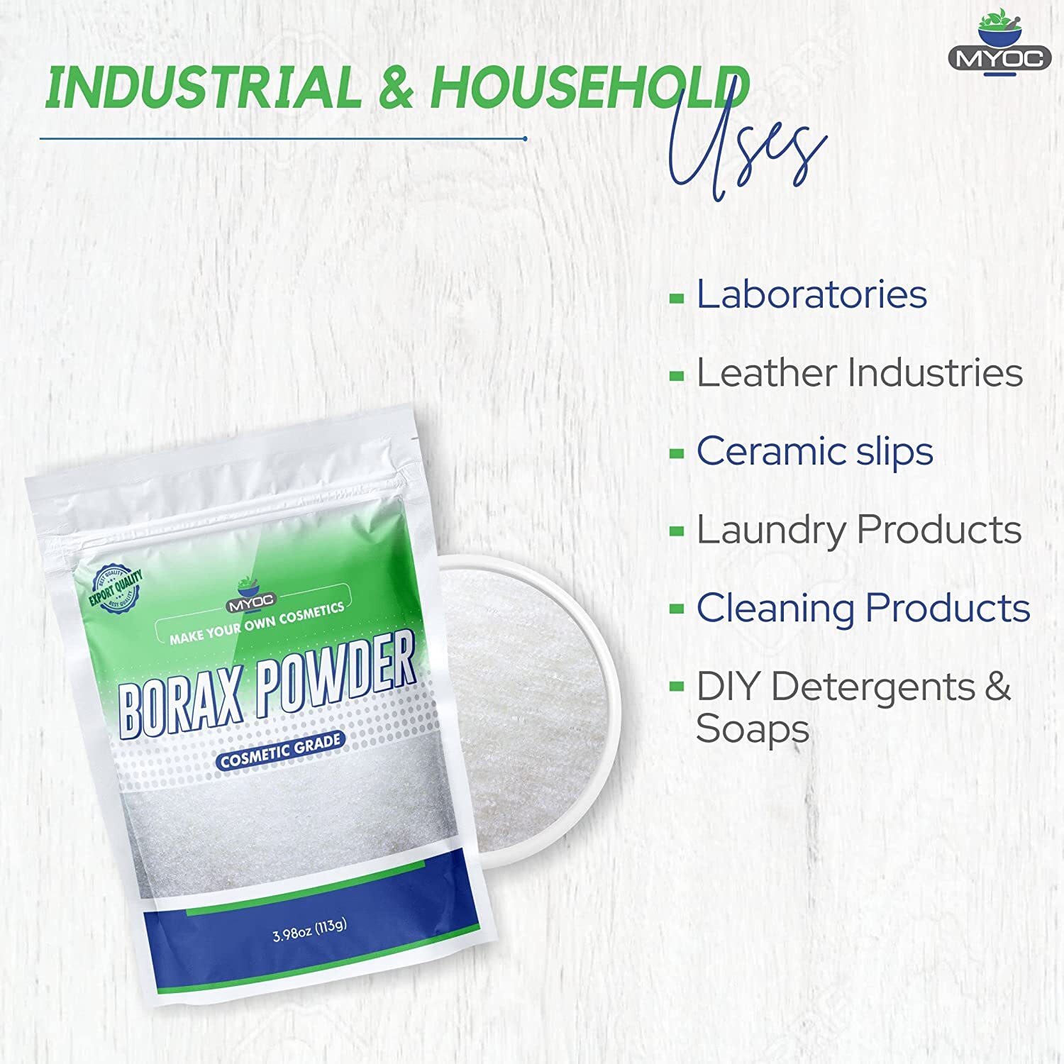 MYOC for Laundry, Hand Cleaner & Soap- {113g/3.98oz, 425g/14.99oz}