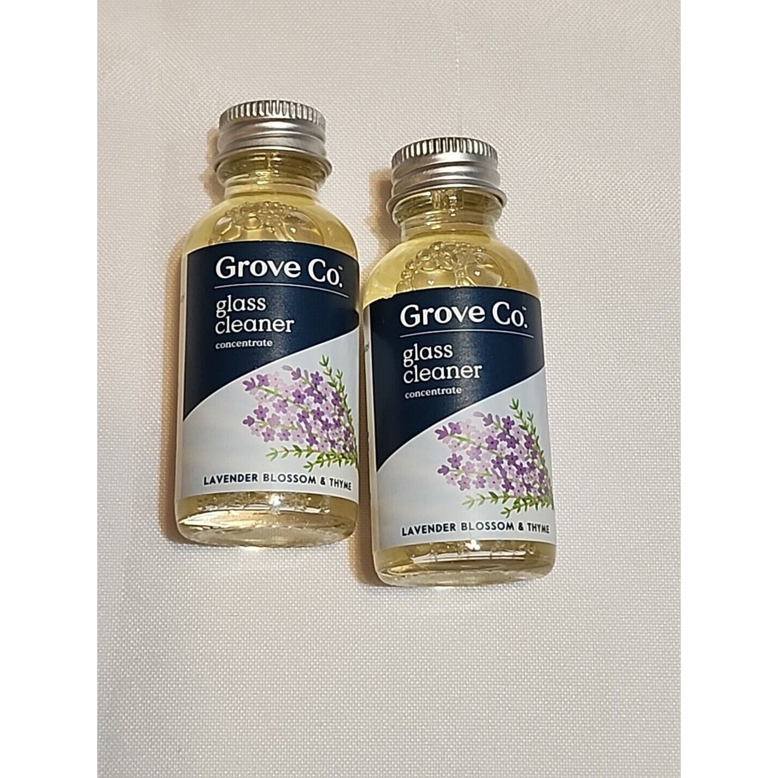 Grove Co. Glass Cleaner Concentrates Lavender Blossom & Thyme 2 Pack 1 fl. oz.