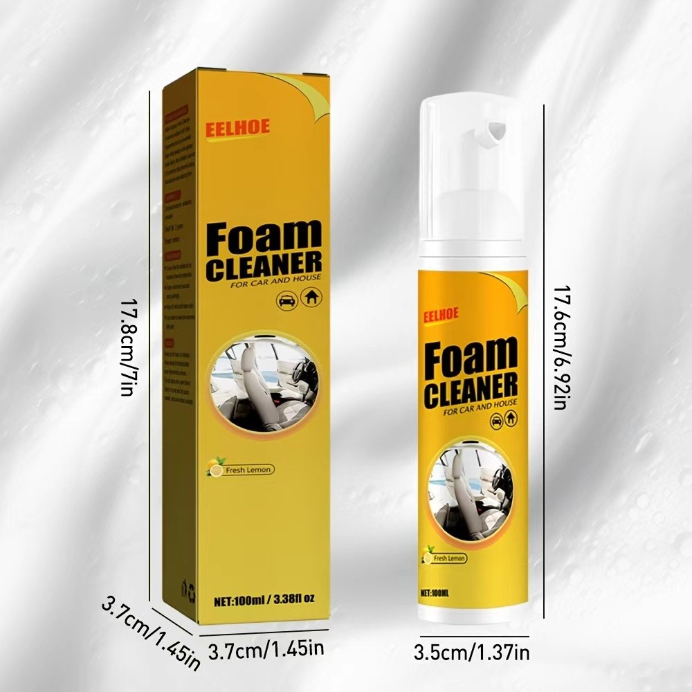 Multi Purpose Foam Cleaner for Deep Cleaning of Car Leather Seats and Interior