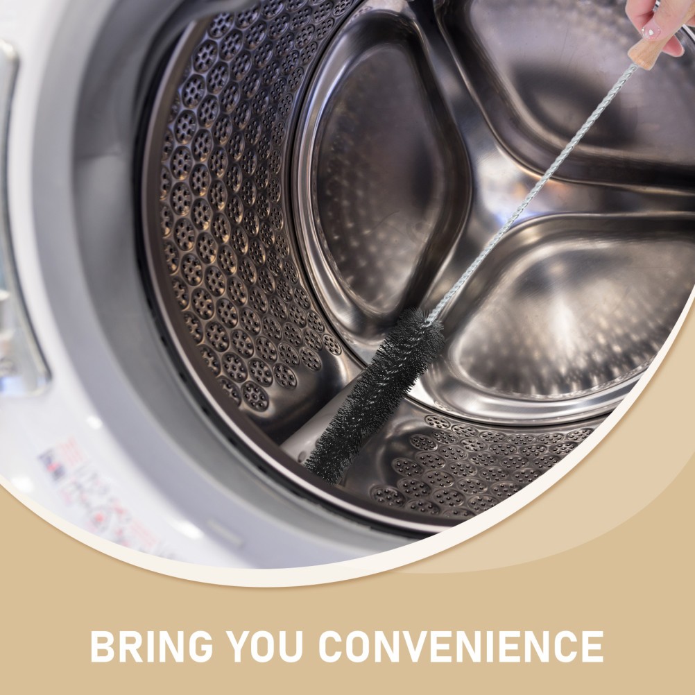 2pcs Washing Machine Cleaning Brushes Dryer Cleaner Brushes Pipe Brushes