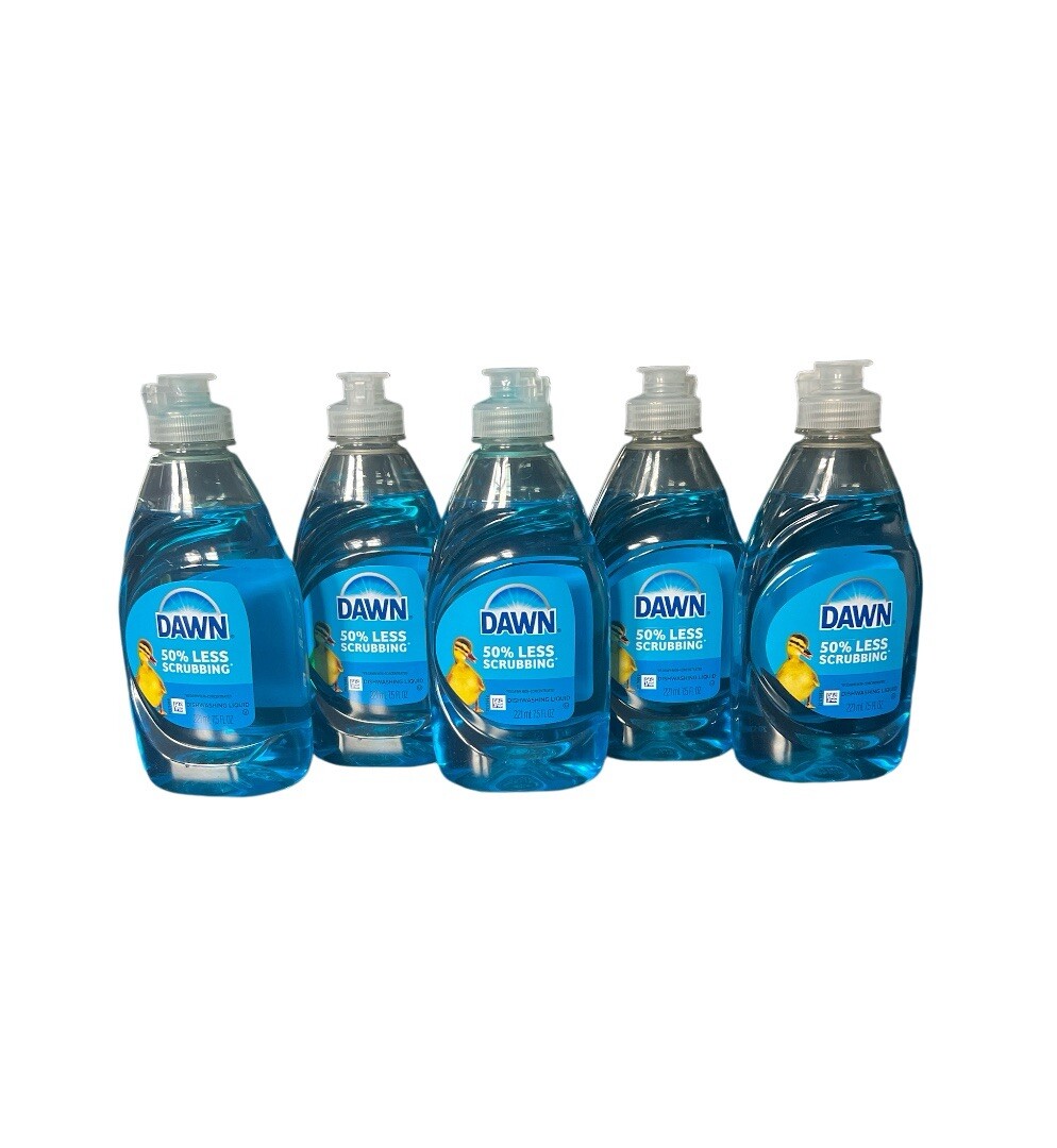 Dawn NEW SCENT Ultra Dishwashing Liquid Dish Soap 7.5 Oz Lot Of 5
