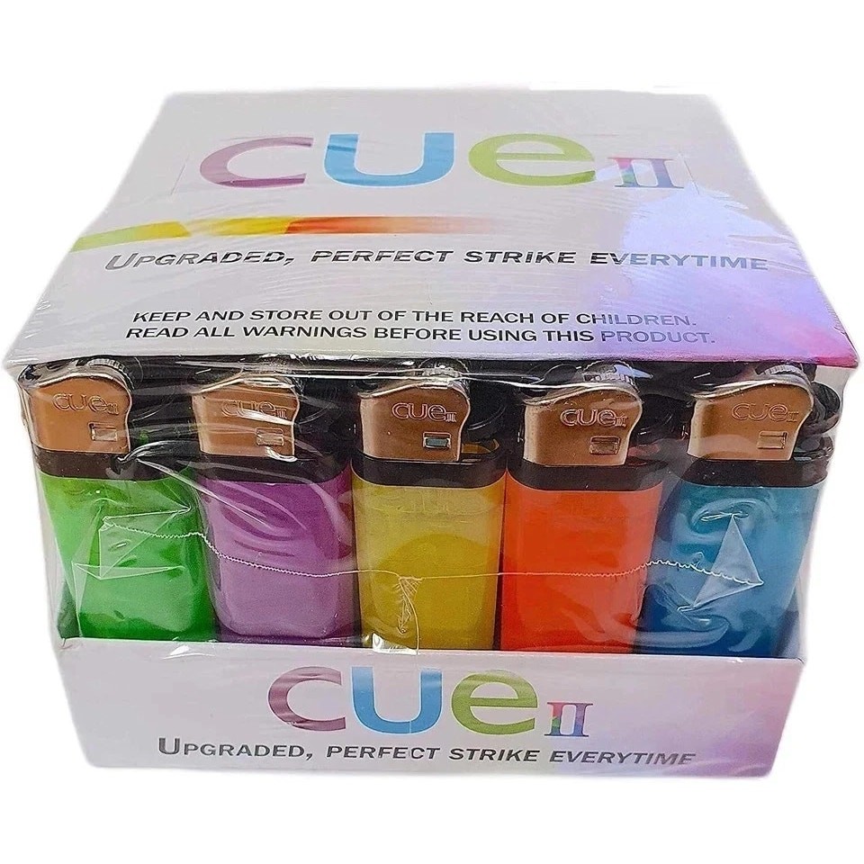 Classic Lighters, Assorted Colors, Regular Size, Long Lasting, 50-Count Tray