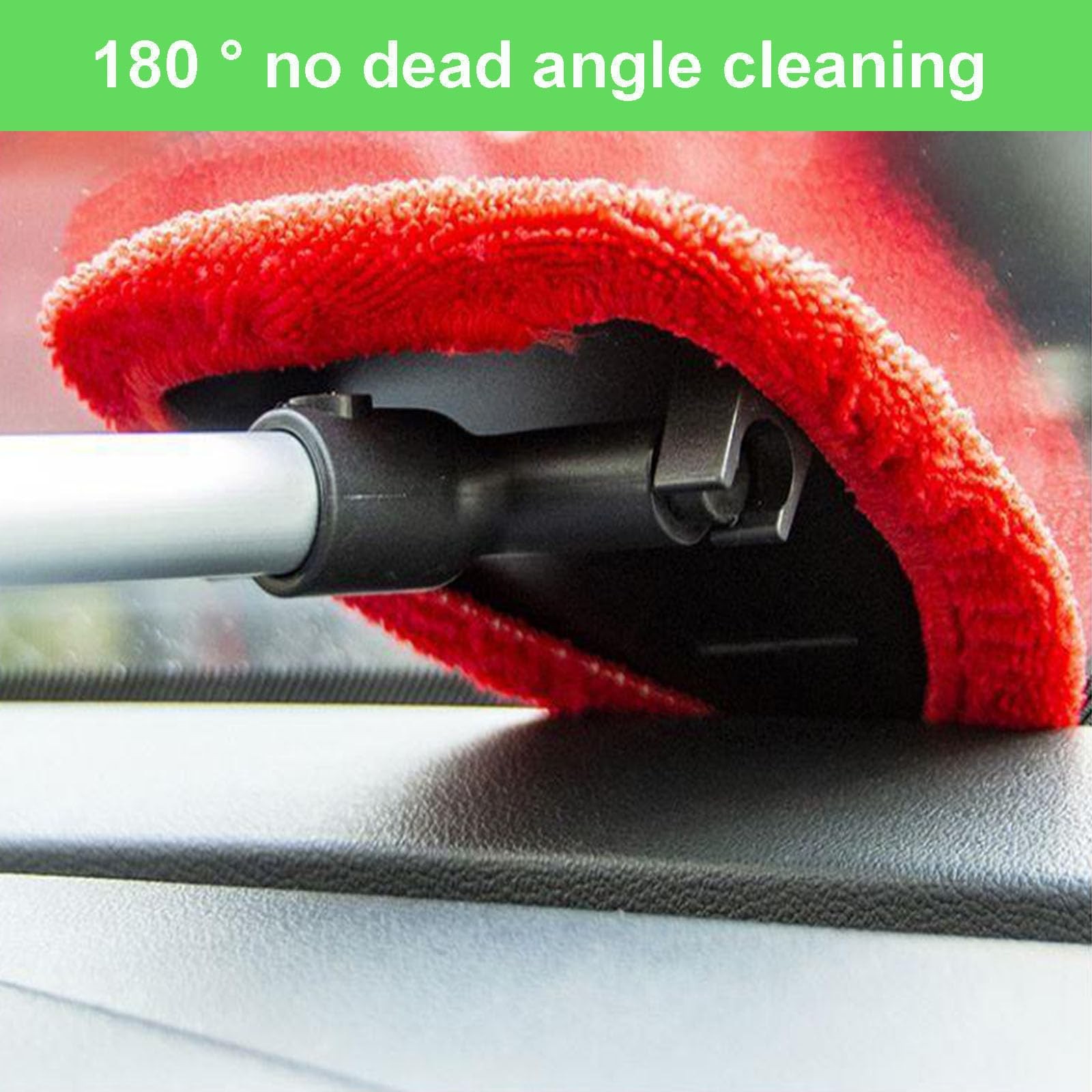 3 Pieces Windshield Cleaning Tool Inside Car Window Cleaner Cleaning Tool wit…