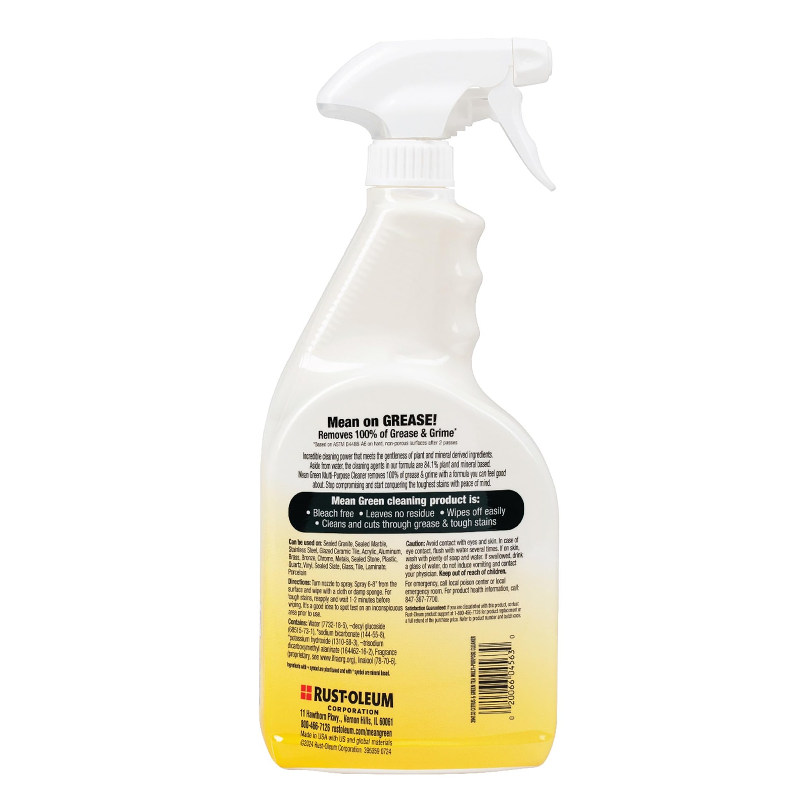 All Purpose Cleaner Citrus Green Tea 32oz Heavy Duty Grease Grime Kitchen Bathro