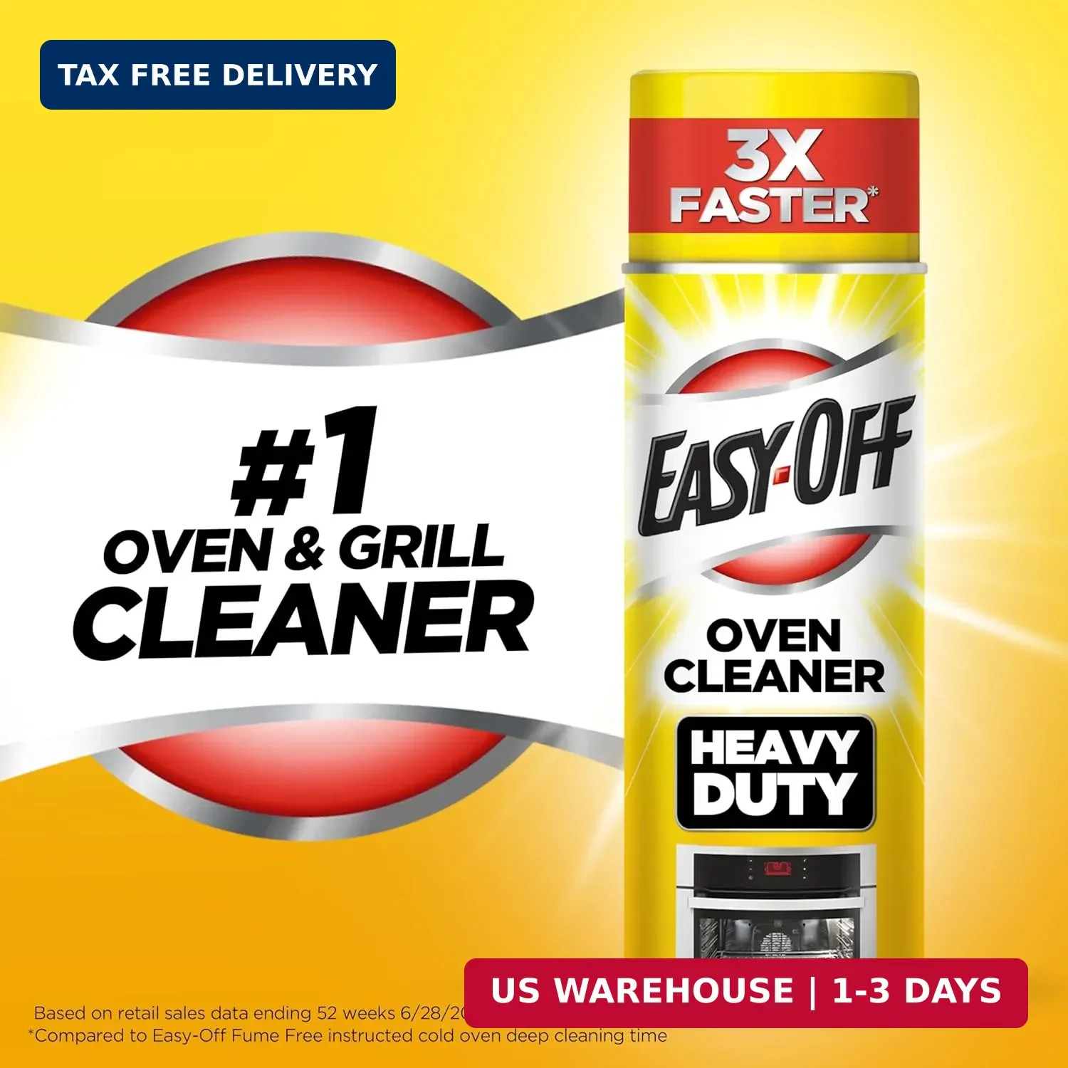 Heavy-Duty Foaming Oven and Stove Cleaner – 14.5 oz