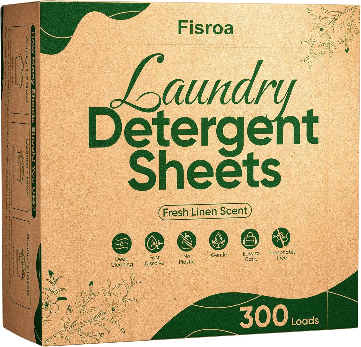 Travel Laundry Strips – Compact, Liquidless Detergent Sheets, Camping & Dorm