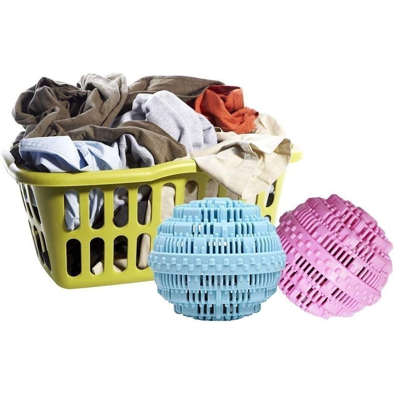 Natural Mineral Washing Balls Allergen Free Odor Eliminator For Washing Machines