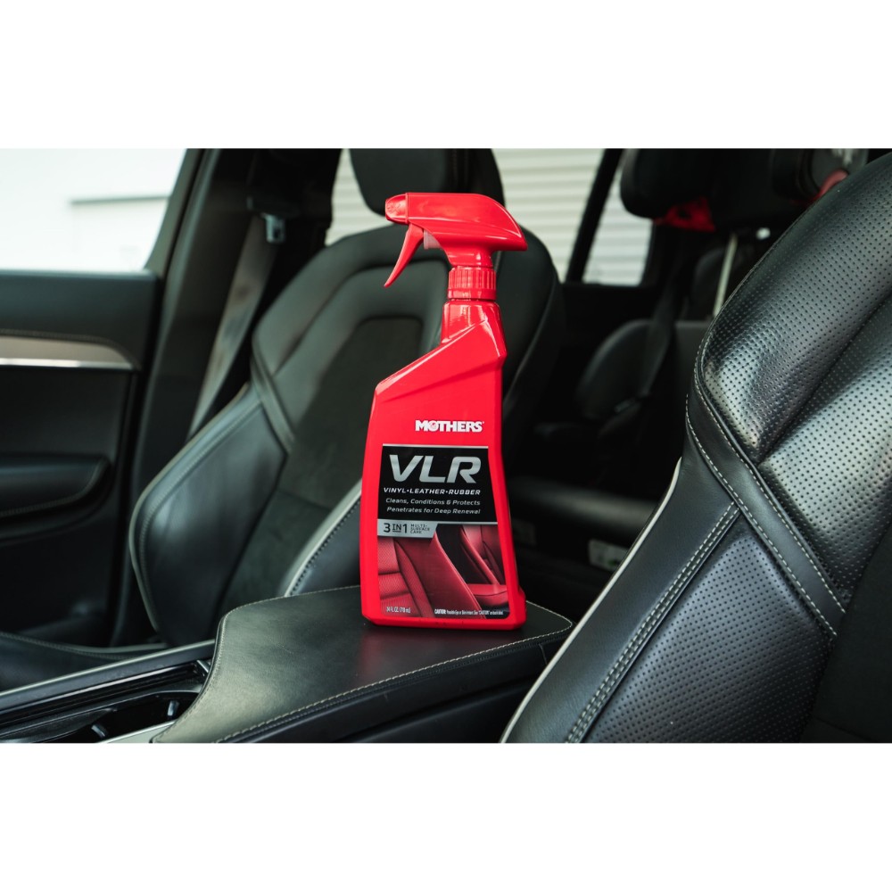 Mothers VLR Leather/Rubber/Vinyl Cleaner/Conditioner Spray 24 oz (Pack of 6)