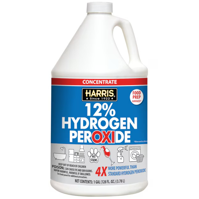 Harris Multi-Use Concentrated Hydrogen Peroxide 1 -Gallon