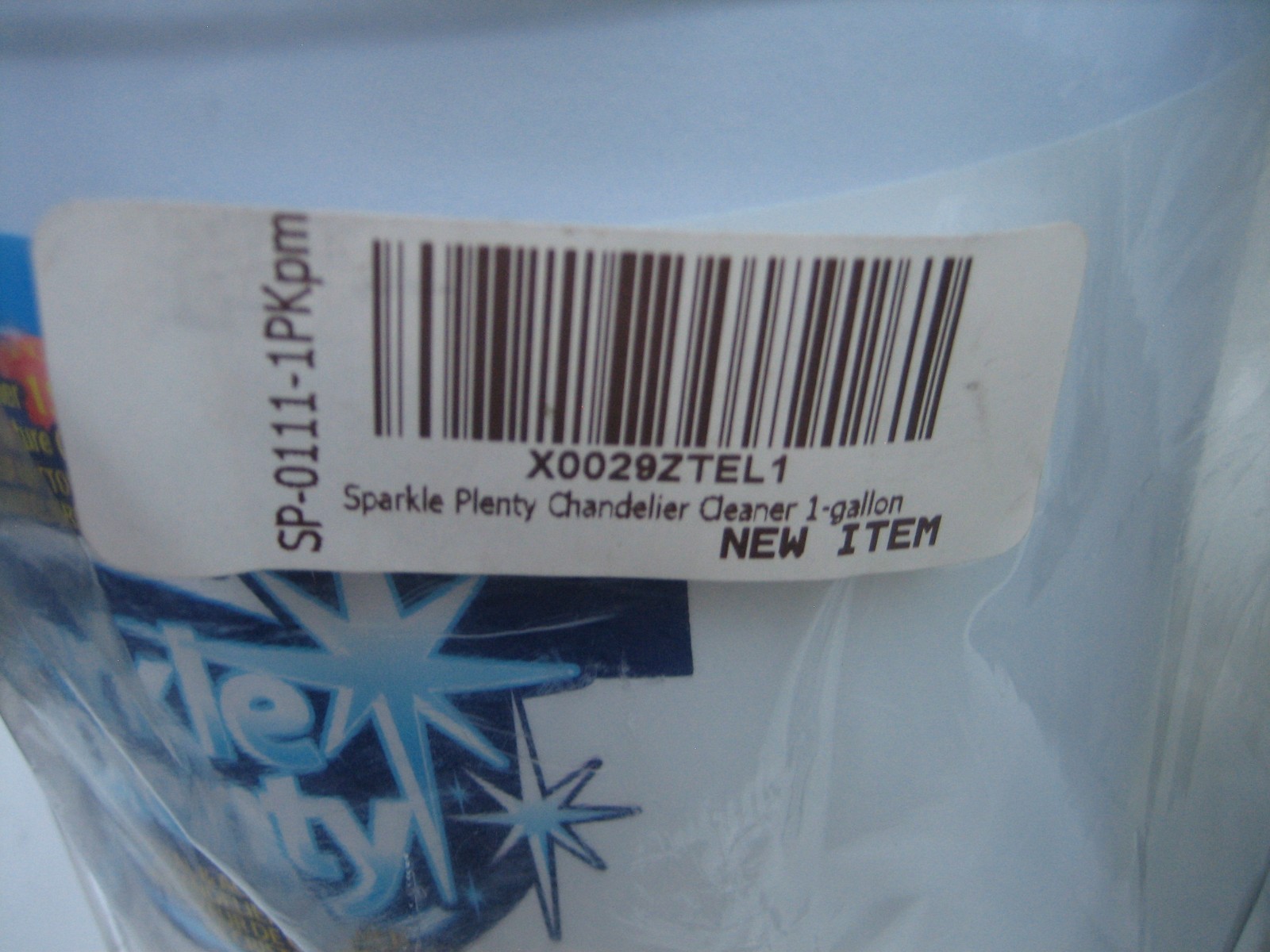 Lot of 2 Sparkle Plenty Chandelier Cleaner – 1 gallon – 128 oz Each “BRAND NEW”
