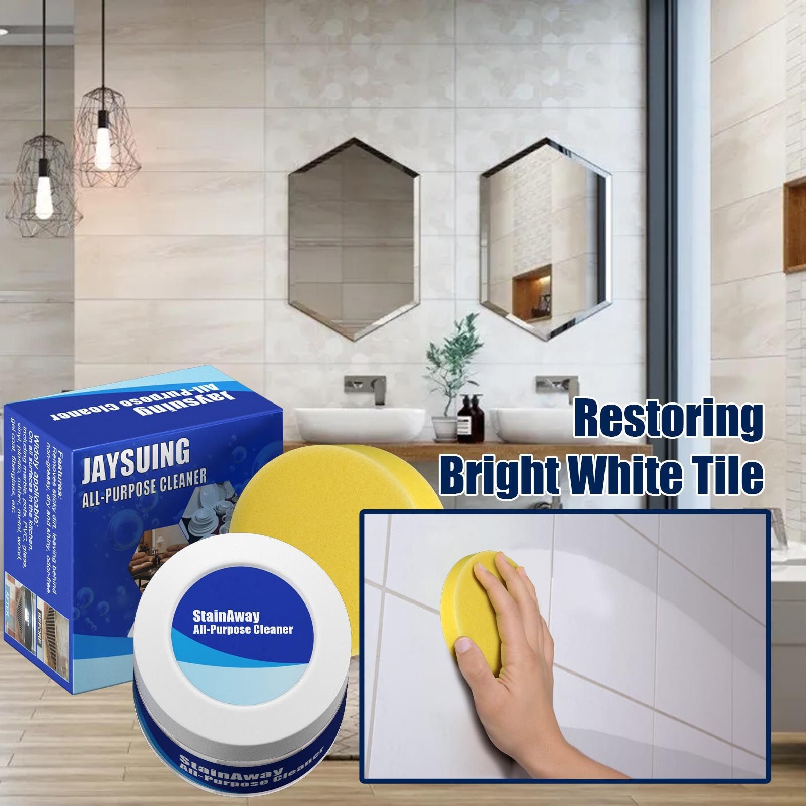 Cleaning Paste Stainless Steel & Metal Polish for Cookware and Sink