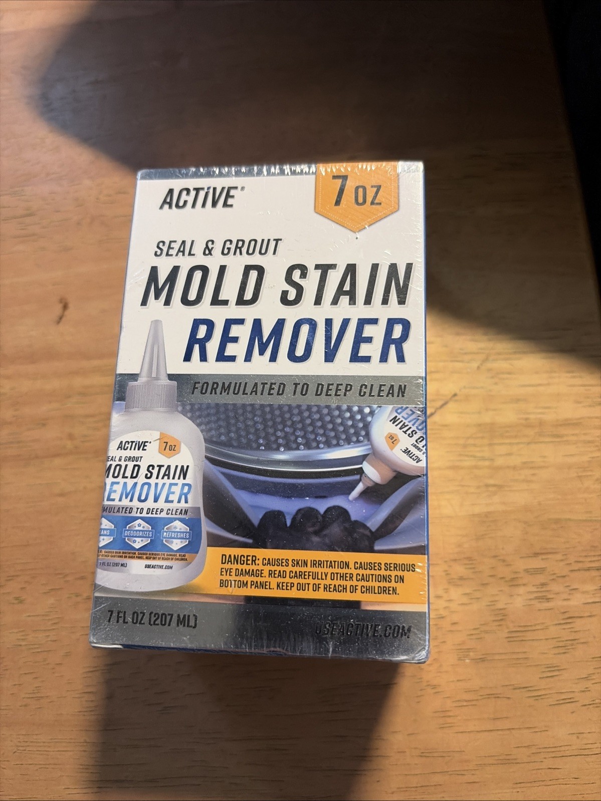 Active Mold Stain Remover Cleaner Seal Grout Deep Clean Heavy Duty Cleaner 7oz