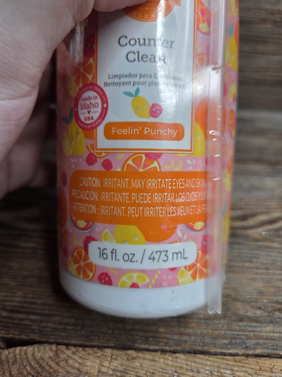 Scentsy Counter Cleaner Spray 16 fl oz- Cloudberry Dreams/Feelin’ Punchy New (2)