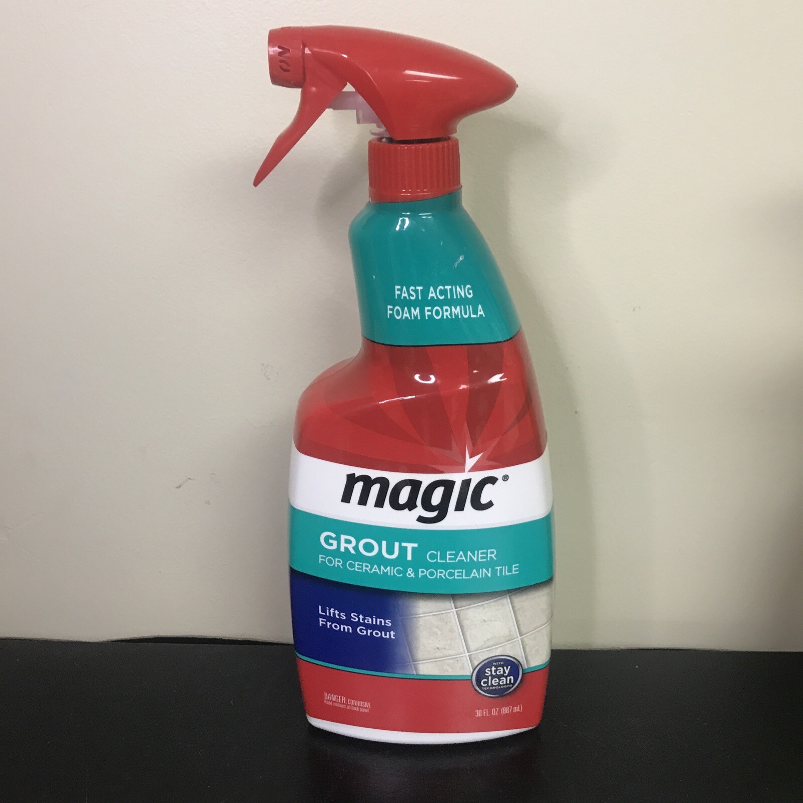 Magic® Ceramic Porcelain Tile GROUT CLEANER ~ Protect Against Re-soiling 30oz