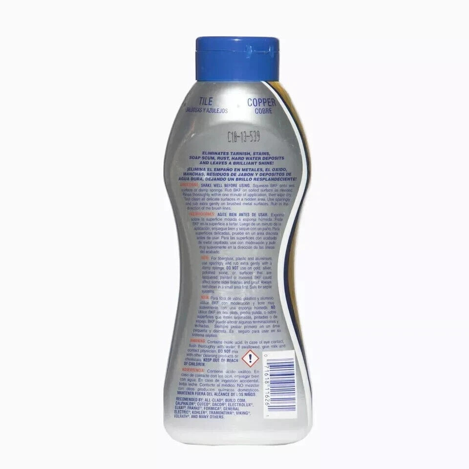 2 pack BAR KEEPERS FRIEND Soft Cleanser Liquid All-Purpose Cleaner – 26 oz