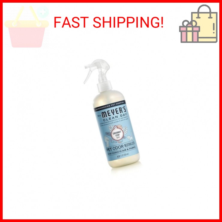MRS. MEYER’S CLEAN DAY Pet Odor Neutralizer, Coconut Leaf Scent, 12oz